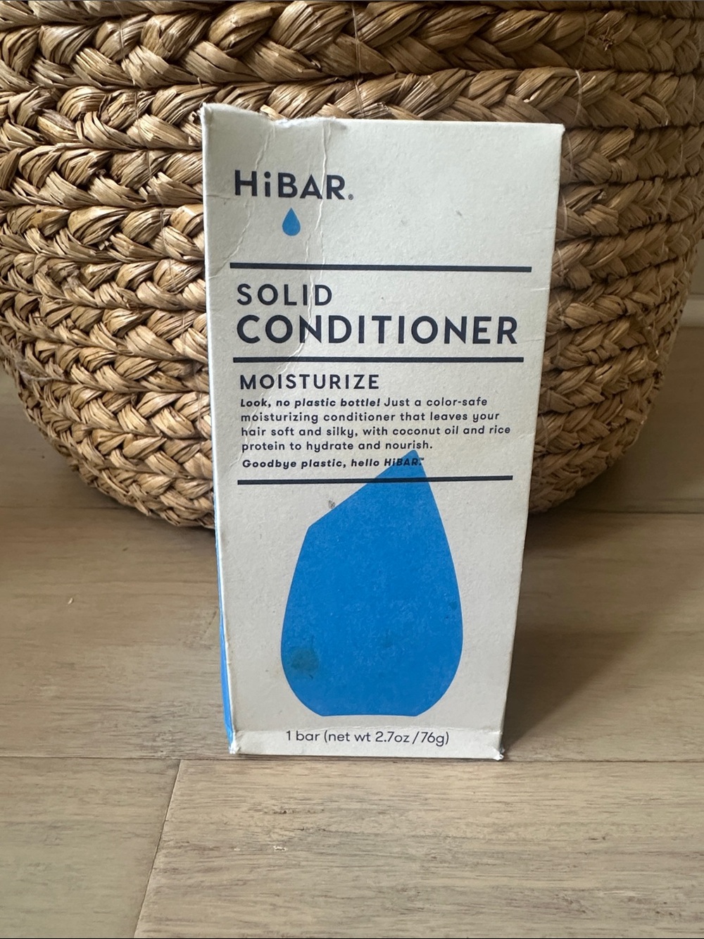 HiBAR Solid Conditioner - Moisturize Blue